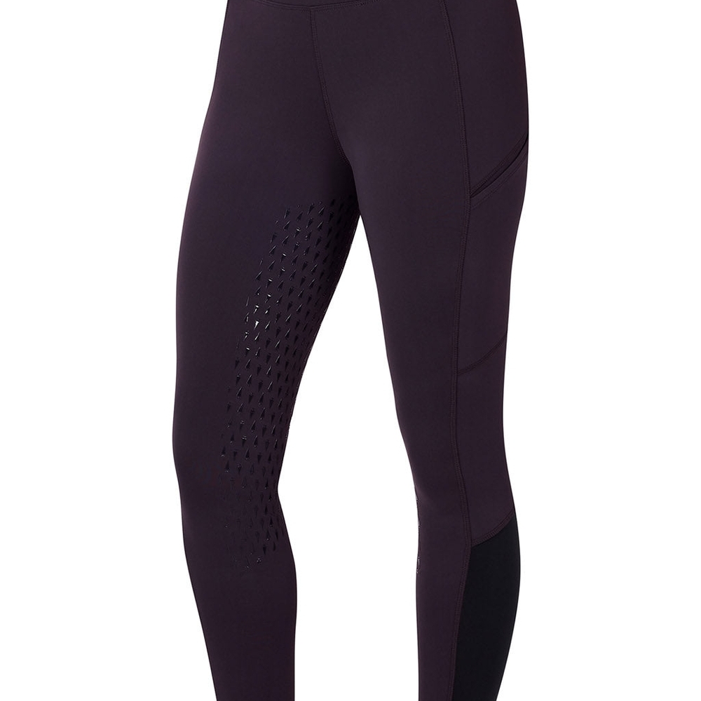 Kerrits Dark Plum Riding Leggings